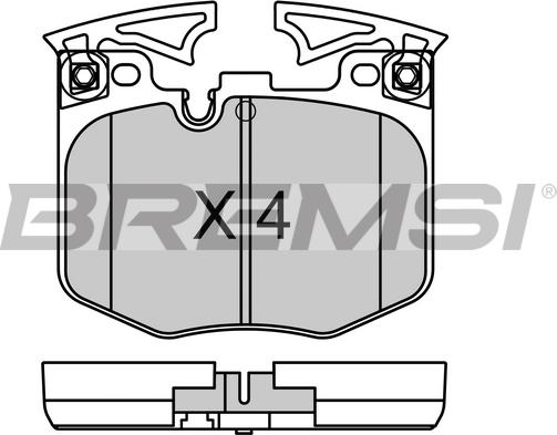 Bremsi BP3759 - Set placute frana,frana disc aaoparts.ro