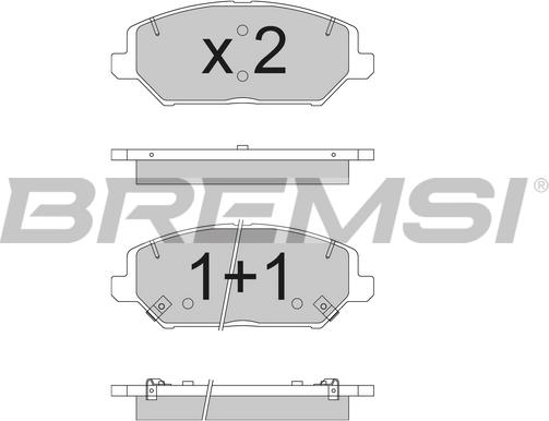 Bremsi BP3786 - Set placute frana,frana disc aaoparts.ro
