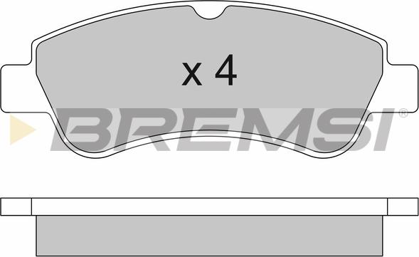 Bremsi BP2928 - Set placute frana,frana disc aaoparts.ro