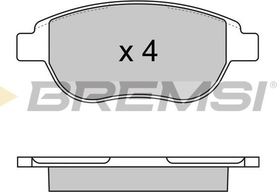 Bremsi BP2972 - Set placute frana,frana disc aaoparts.ro