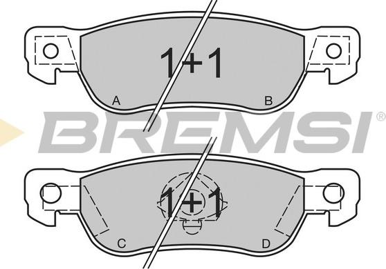 Bremsi BP2436 - Set placute frana,frana disc aaoparts.ro