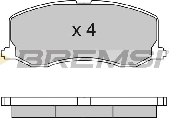 Bremsi BP2596 - Set placute frana,frana disc aaoparts.ro