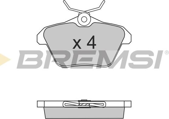 Bremsi BP2680 - Set placute frana,frana disc aaoparts.ro