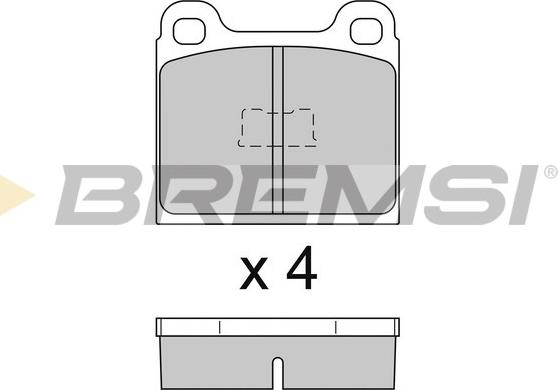 Bremsi BP2091 - Set placute frana,frana disc aaoparts.ro