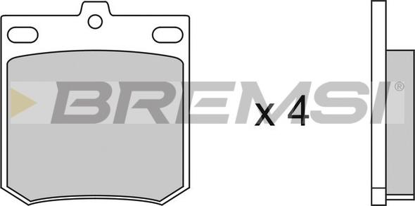 Bremsi BP2049 - Set placute frana,frana disc aaoparts.ro