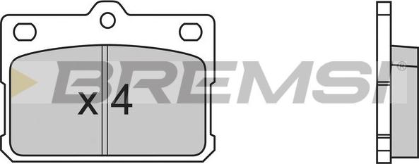 Bremsi BP2198 - Set placute frana,frana disc aaoparts.ro