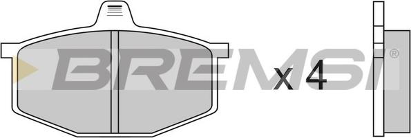 Bremsi BP2124 - Set placute frana,frana disc aaoparts.ro