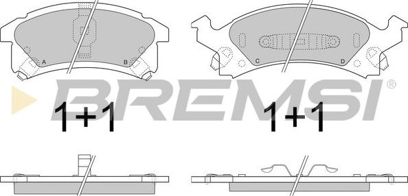 Bremsi BP2893 - Set placute frana,frana disc aaoparts.ro