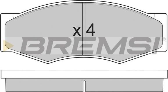 Bremsi BP2302 - Set placute frana,frana disc aaoparts.ro