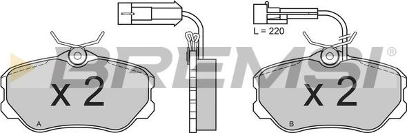 Bremsi BP2385 - Set placute frana,frana disc aaoparts.ro