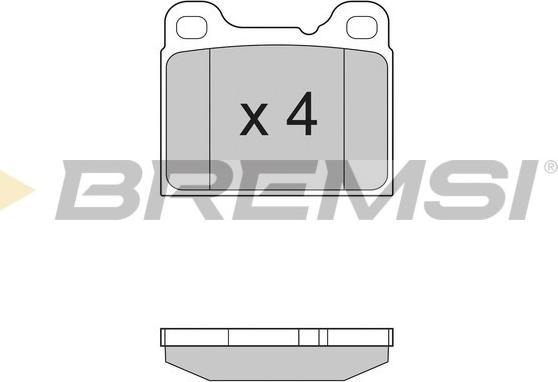 Bremsi BP2383 - Set placute frana,frana disc aaoparts.ro