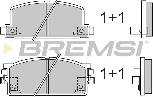 Bremsi BP2294 - Set placute frana,frana disc aaoparts.ro