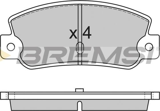 Bremsi BP2212 - Set placute frana,frana disc aaoparts.ro