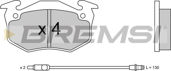 Bremsi BP2229 - Set placute frana,frana disc aaoparts.ro