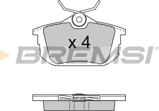 Bremsi BP2742 - Set placute frana,frana disc aaoparts.ro
