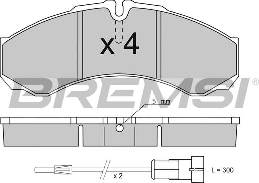 Bremsi BP2706 - Set placute frana,frana disc aaoparts.ro