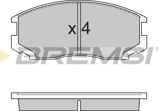Bremsi BP2732 - Set placute frana,frana disc aaoparts.ro