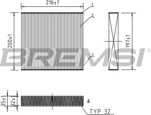 Bremsi FC0078 - Filtru, aer habitaclu aaoparts.ro