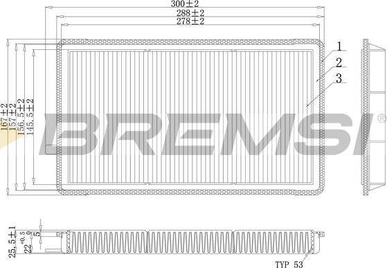 Bremsi FC1931 - Filtru, aer habitaclu aaoparts.ro