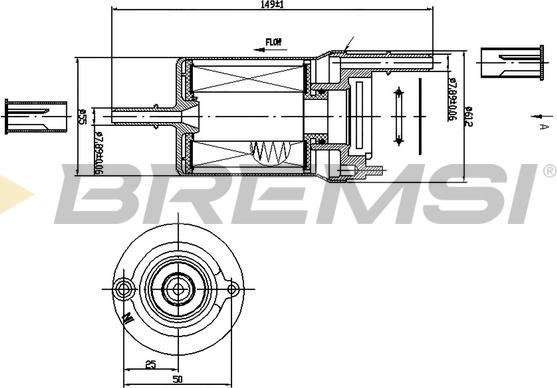 Bremsi FE1018 - Filtru combustibil aaoparts.ro