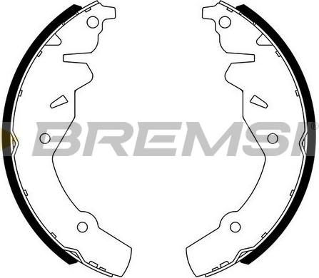 Bremsi GF4520 - Set saboti frana aaoparts.ro