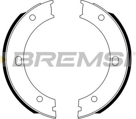 Bremsi GF0131 - Set saboti frana, frana de mana aaoparts.ro