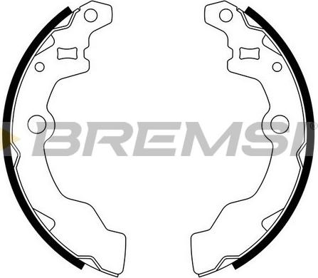 Bremsi GF0882 - Set saboti frana aaoparts.ro