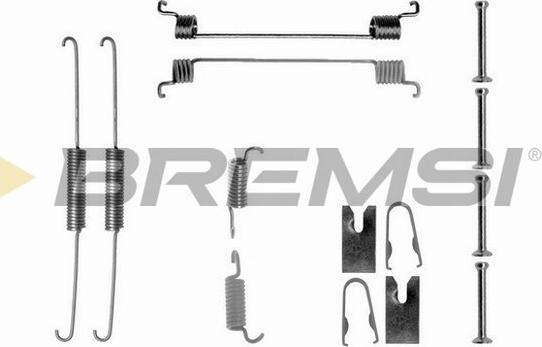 Bremsi SK5069 - Set accesorii, sabot de frana aaoparts.ro