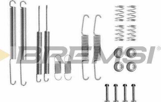 Bremsi SK0598 - Set accesorii, sabot de frana aaoparts.ro