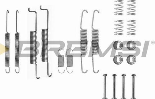 Bremsi SK0597 - Set accesorii, sabot de frana aaoparts.ro