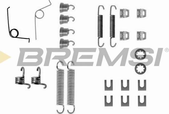 Bremsi SK0545 - Set accesorii, sabot de frana aaoparts.ro