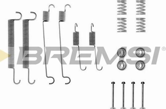 Bremsi SK0547 - Set accesorii, sabot de frana aaoparts.ro