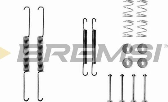 Bremsi SK0659 - Set accesorii, sabot de frana aaoparts.ro