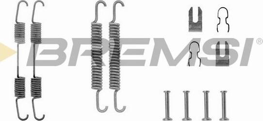 Bremsi SK0666 - Set accesorii, sabot de frana aaoparts.ro