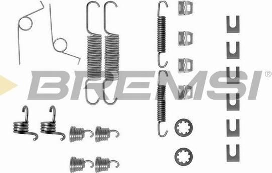 Bremsi SK0611 - Set accesorii, sabot de frana aaoparts.ro