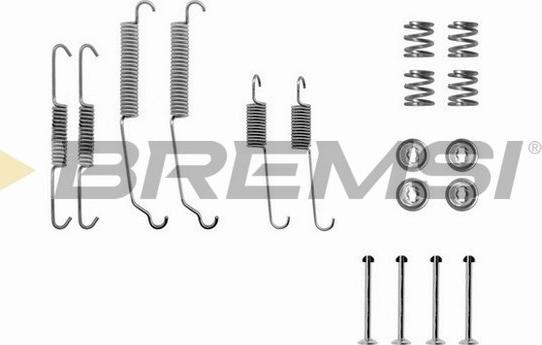 Bremsi SK0618 - Set accesorii, sabot de frana aaoparts.ro