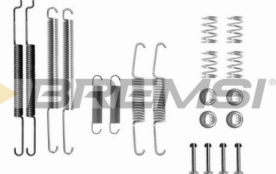 Bremsi SK0681 - Set accesorii, sabot de frana aaoparts.ro