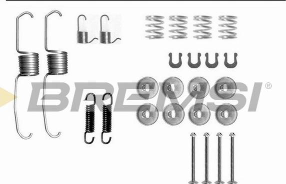 Bremsi SK0637 - Set accesorii, sabot de frana aaoparts.ro