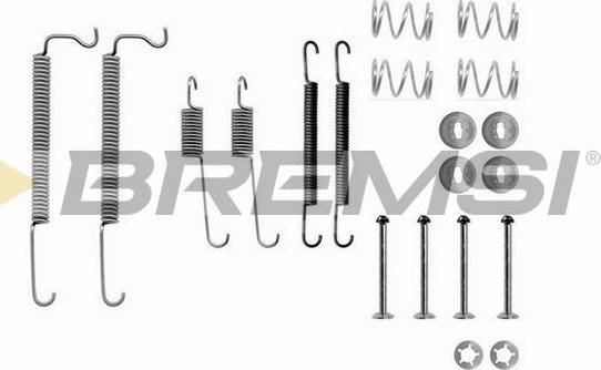 Bremsi SK0629 - Set accesorii, sabot de frana aaoparts.ro