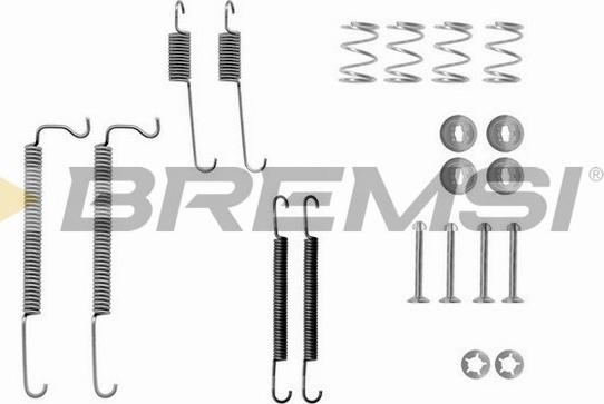 Bremsi SK0628 - Set accesorii, sabot de frana aaoparts.ro