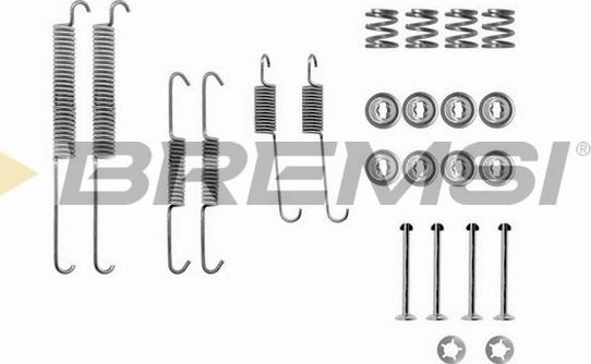 Bremsi SK0678 - Set accesorii, sabot de frana aaoparts.ro