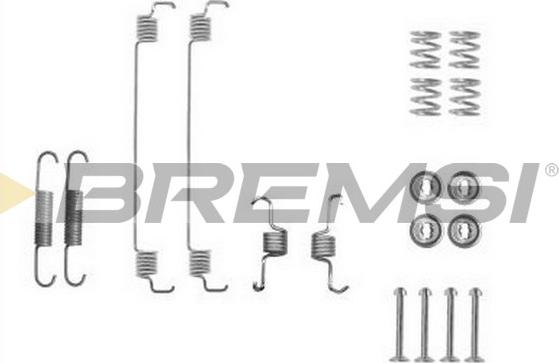 Bremsi SK0018 - Set accesorii, sabot de frana aaoparts.ro