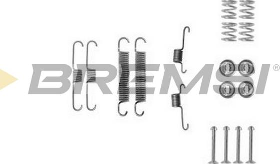 Bremsi SK0012 - Set accesorii, sabot de frana aaoparts.ro