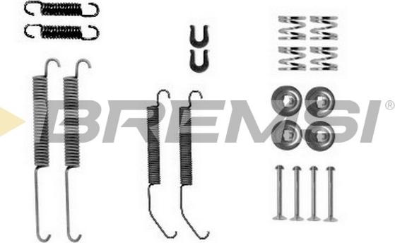 Bremsi SK0033 - Set accesorii, sabot de frana aaoparts.ro