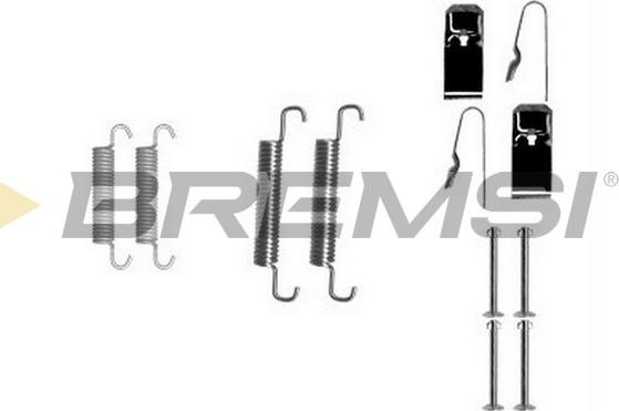 Bremsi SK0890 - Set accesorii, sabot de frana aaoparts.ro
