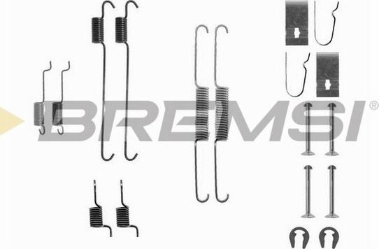 Bremsi SK0815 - Set accesorii, sabot de frana aaoparts.ro