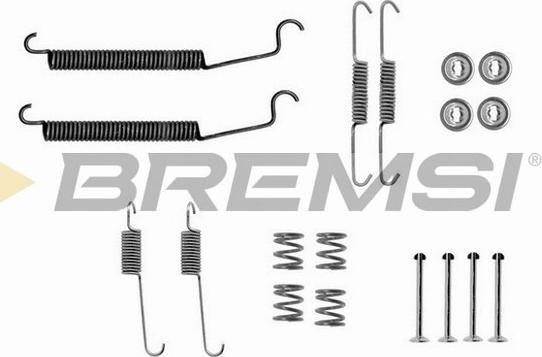 Bremsi SK0830 - Set accesorii, sabot de frana aaoparts.ro