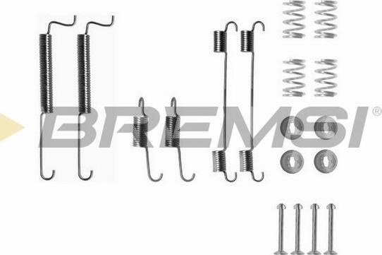 Bremsi SK0795 - Set accesorii, sabot de frana aaoparts.ro