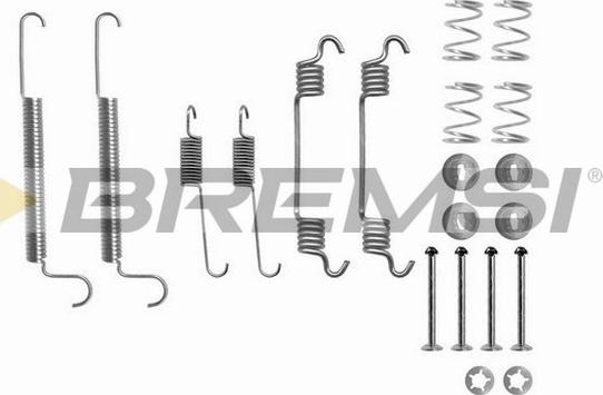 Bremsi SK0766 - Set accesorii, sabot de frana aaoparts.ro