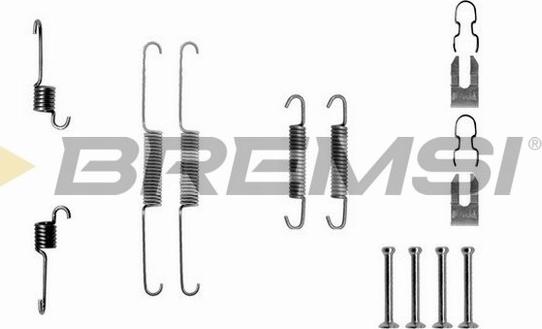 Bremsi SK0763 - Set accesorii, sabot de frana aaoparts.ro